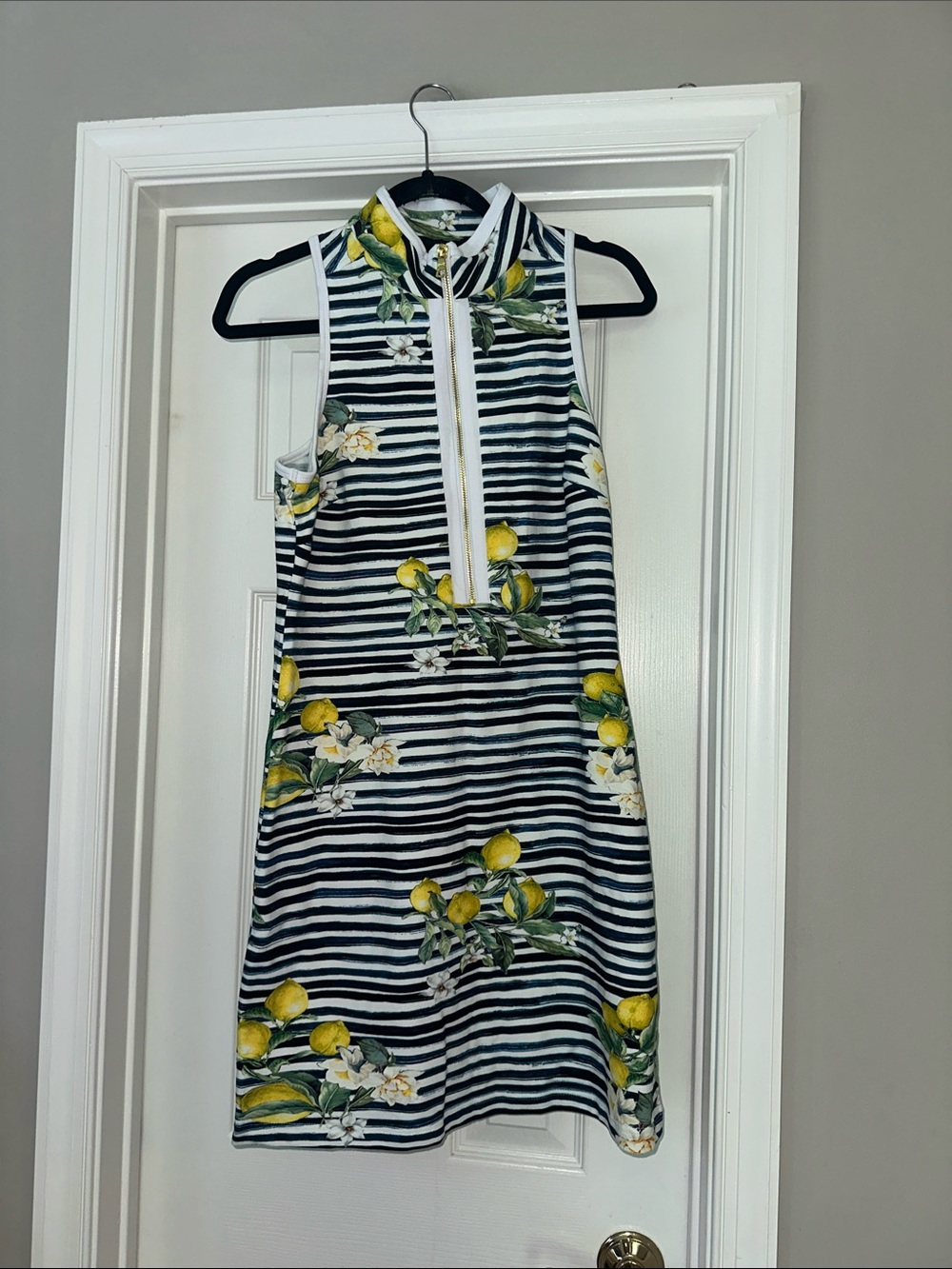 Boston proper lemon print dress - Picture 3 of 13
